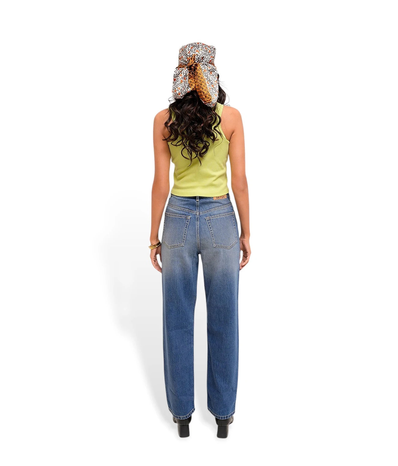 Vintage Denim Straight Fit Jeans