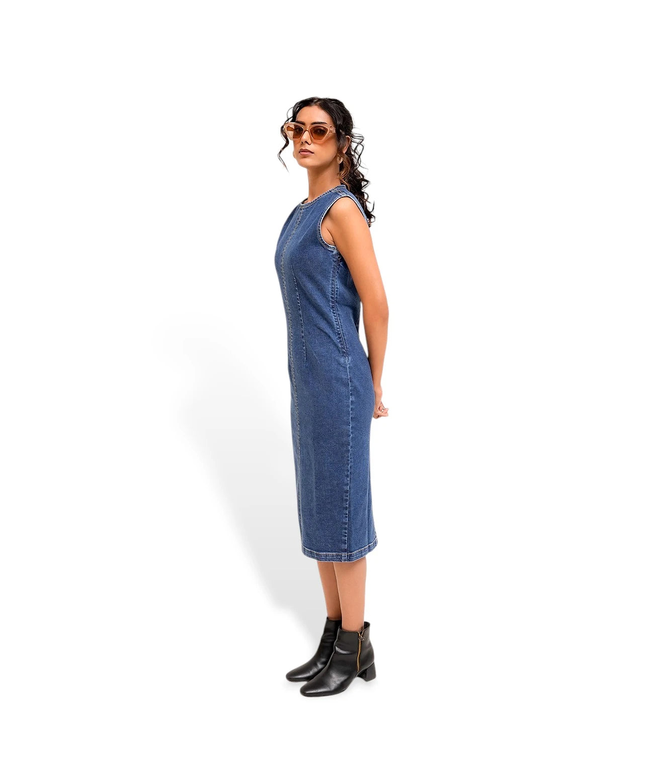 Women Denim Bodycon Dress