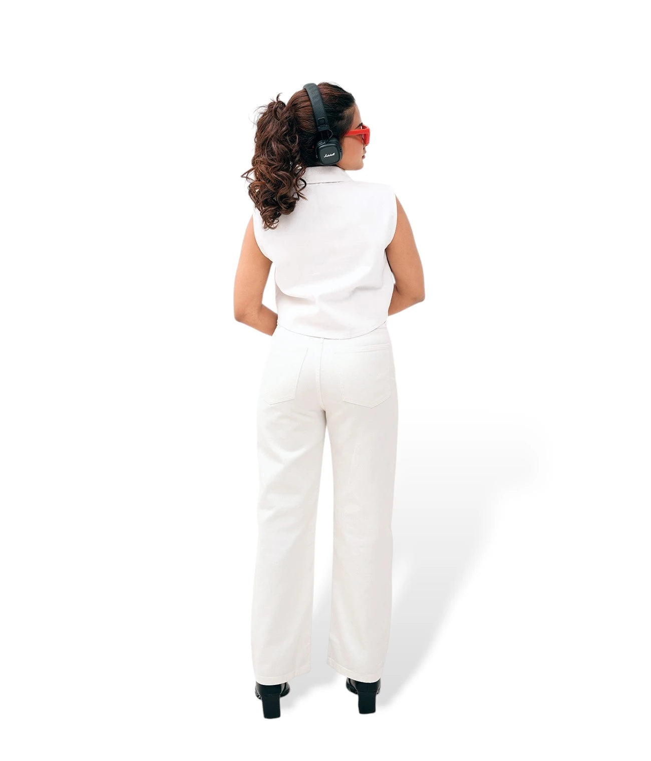 White Women Straight fit jeans