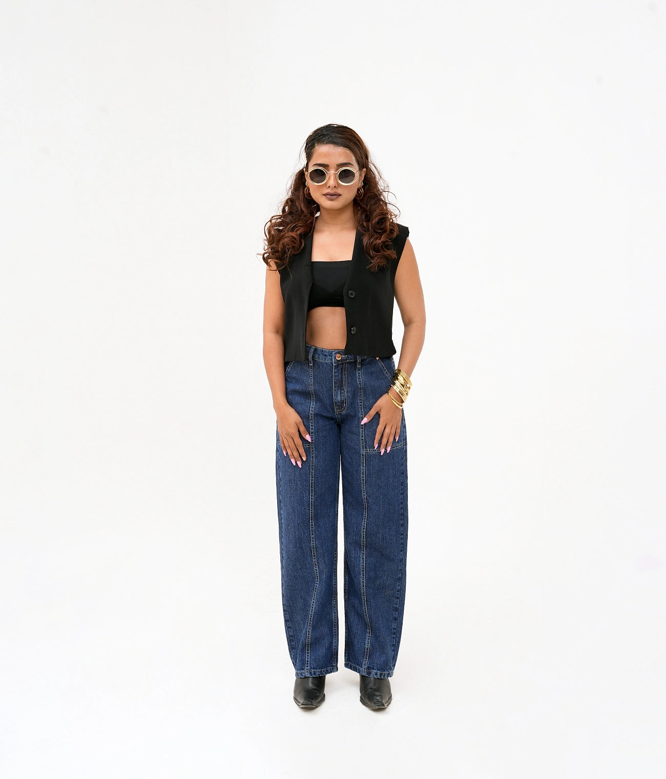 Women Tapper Leg Jeans