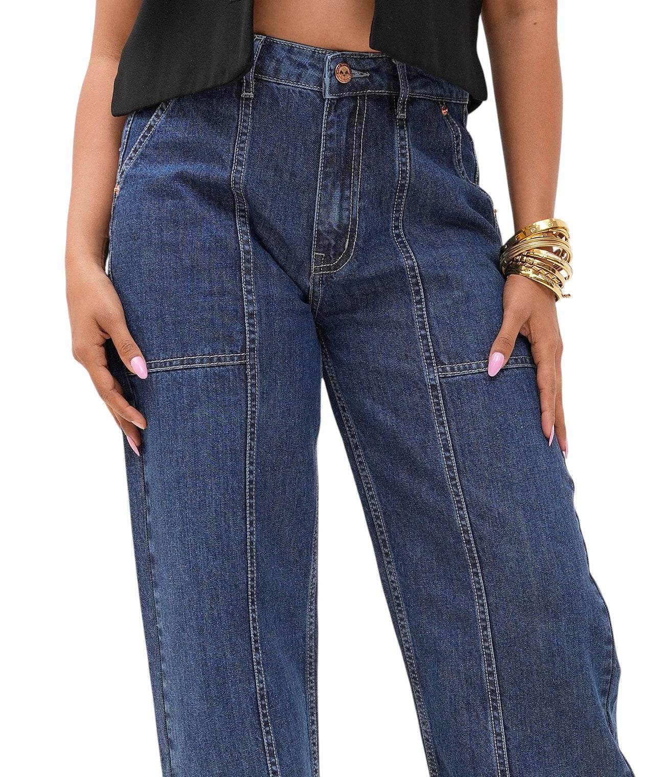 Women Tapper Leg Jeans